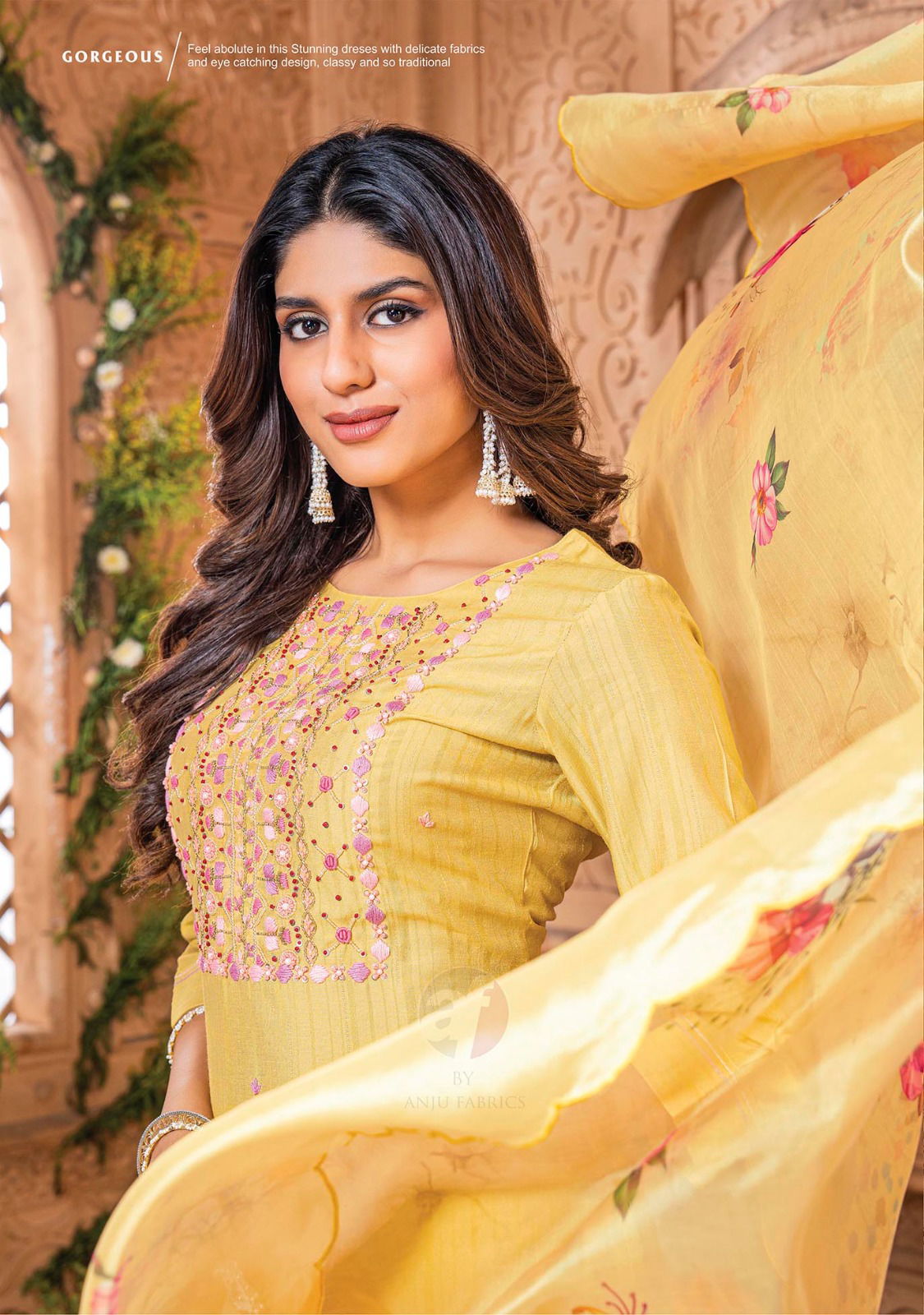 Real Touch Vol 3 By Anju Viscose Designer Kurti With Bottom Dupatta Wholesale Price In Surat
